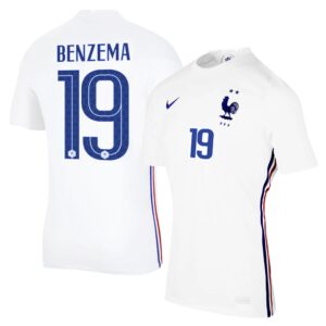 MAILLOT FRANCE EXTERIEUR BENZEMA 2020-2021