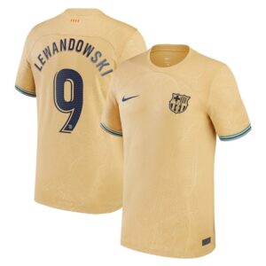 MAILLOT FC BARCELONE EXTERIEUR LEWANDOWSKI 2022-2023