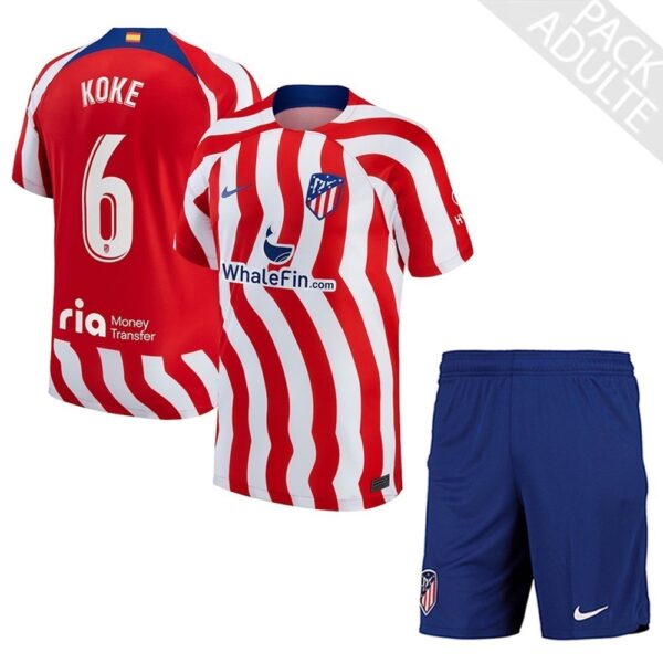 PACK ATLETICO MADRID DOMICILE KOKE 2022-2023