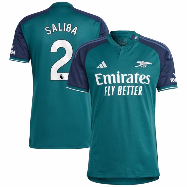 MAILLOT ARSENAL THIRD SALIBA 2023-2024