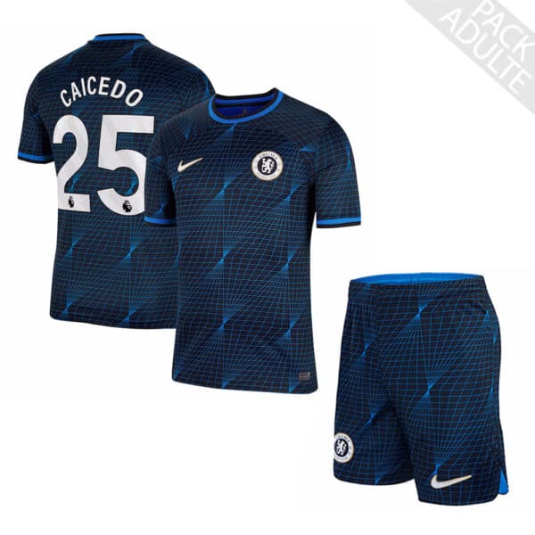 PACK CHELSEA EXTERIEUR CAICEDO SAISON 2023-2024