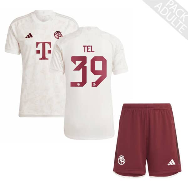 PACK BAYERN MUNICH THIRD MATHYS TEL SAISON 2023-2024