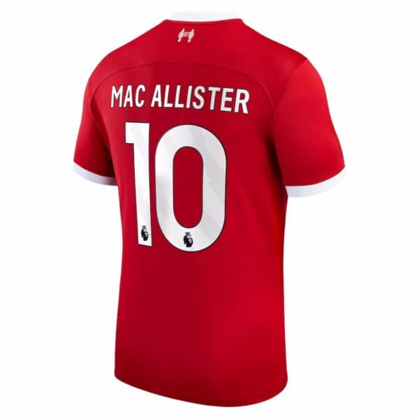 PACK LIVERPOOL DOMICILE MAC ALLISTER SAISON 2023-2024