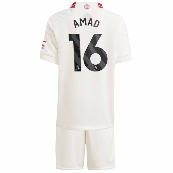 PACK JUNIOR MANCHESTER UNITED THIRD AMAD DIALLO 2023-2024