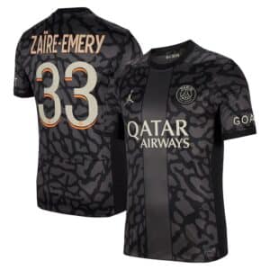 MAILLOT PSG THIRD ZAIRE-EMERY 2023-2024