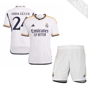 PACK REAL MADRID DOMICILE ARDA GULER 2023-2024