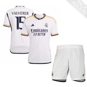 PACK REAL MADRID DOMICILE VALVERDE 2023-2024