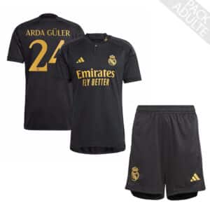 PACK REAL MADRID THIRD ARDA GULER 2023-2024