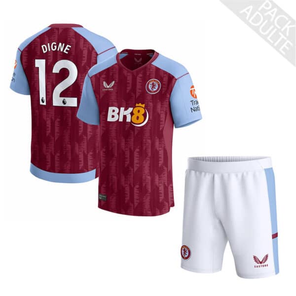 PACK ASTON VILLA DOMICILE DIGNE SAISON 2023-2024