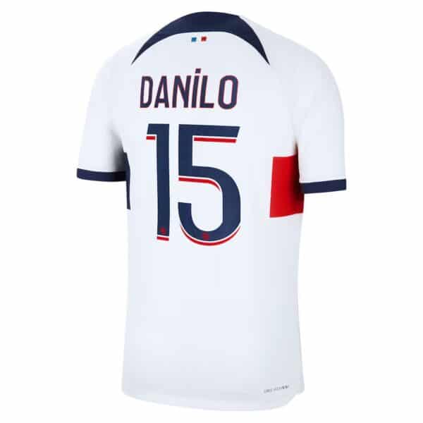 MAILLOT PSG EXTERIEUR DANILO VERSION VAPOR MATCH 2023-2024