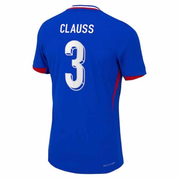 MAILLOT FRANCE DOMICILE CLAUSS DRI-FIT ADV VAPOR MATCH SAISON 2024-2025