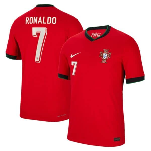 MAILLOT PORTUGAL DOMICILE RONALDO DRI-FIT ADV VAPOR MATCH SAISON 2024-2025