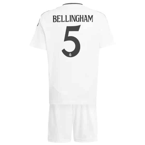 PACK JUNIOR REAL MADRID DOMICILE BELLINGHAM SAISON 2024-2025