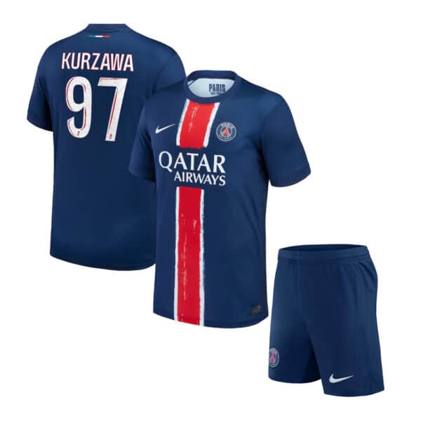 PACK JUNIOR PSG DOMICILE KURZAWA SAISON 2024-2025