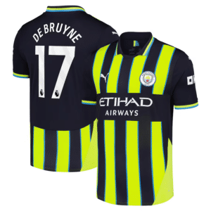 MAILLOT MANCHESTER CITY EXTERIEUR DE BRUYNE 2024-2025