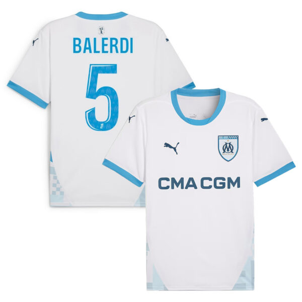 MAILLOT OLYMPIQUE DE MARSEILLE DOMICILE BALERDI 2024-2025