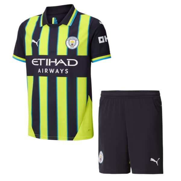 PACK JUNIOR MANCHESTER CITY EXTERIEUR SAISON 2024-2025