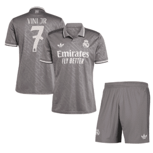 PACK REAL MADRID THIRD VINICIUS JR 2024-2025