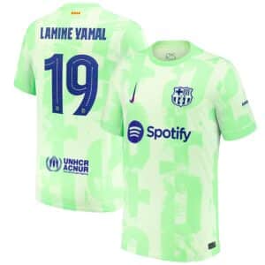 MAILLOT FC BARCELONE THIRD LAMINE YAMAL SAISON 2024-2025